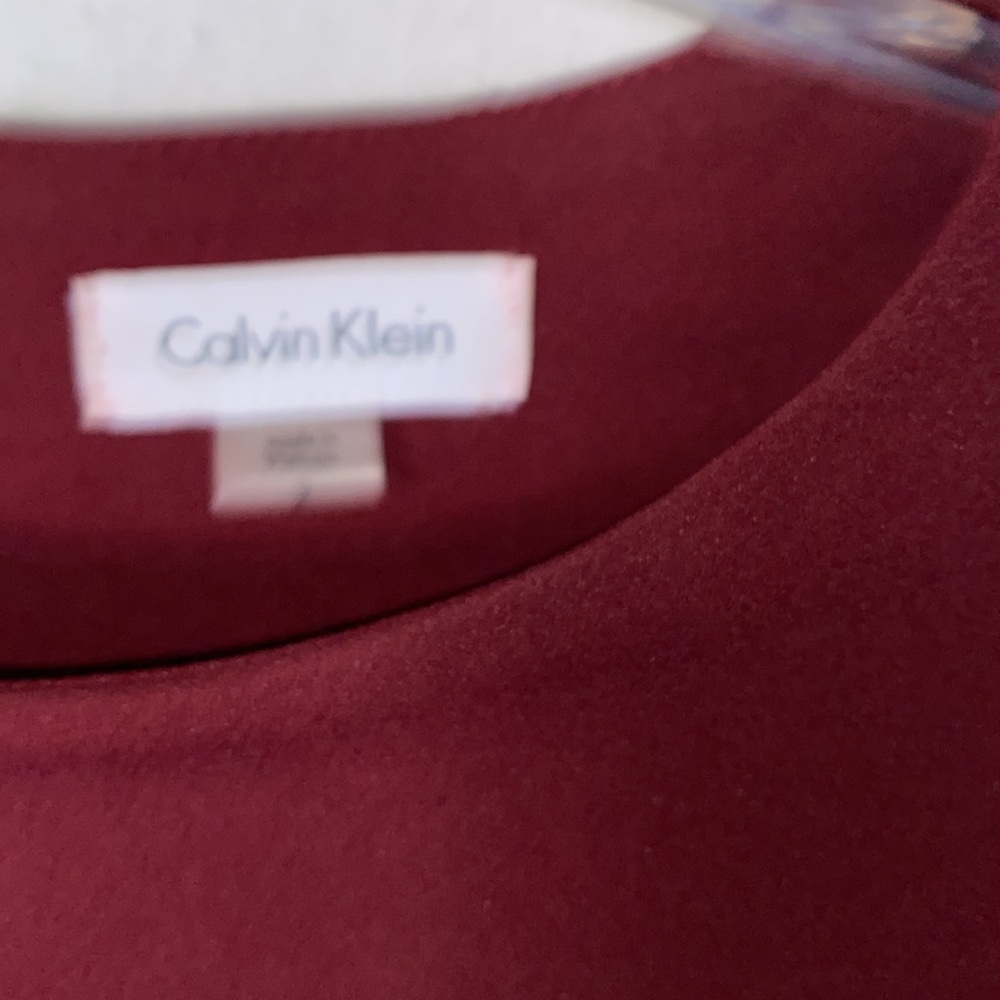 Calvin Klein Bell Sleeve Dress - Picture 4 of 5
